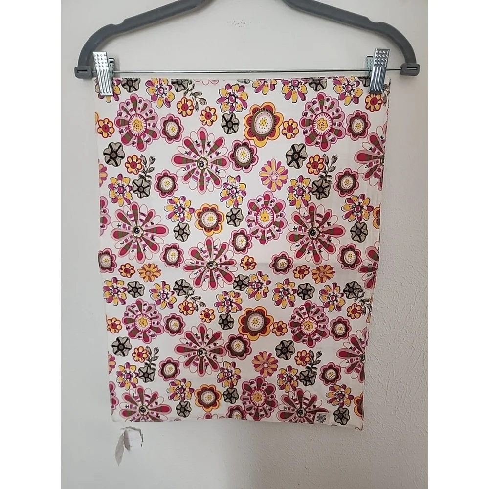 Anthropologie Floral Reversible Set Of Two Table Mats NWT